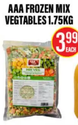 Noble Fresh Foods AAA FROZEN MIX VEGETABLES offer