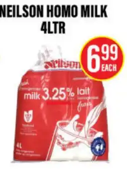 Noble Fresh Foods NEILSON HOMO MILK offer