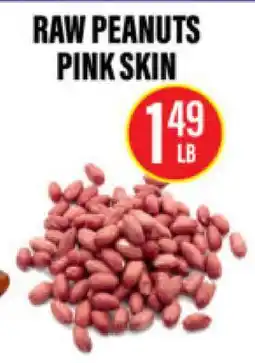 Noble Fresh Foods RAW PEANUTS PINK SKIN offer