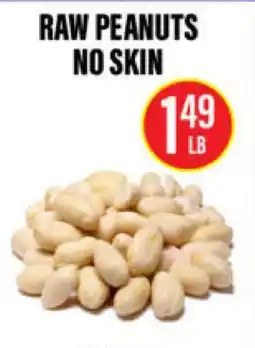 Noble Fresh Foods RAW PEANUTS NO SKIN offer