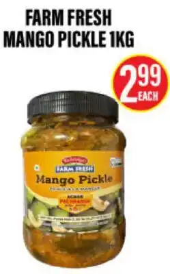 Noble Fresh Foods FARM FRESH MANGO PICKLE offer