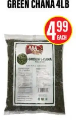 Noble Fresh Foods GREEN CHANA 4LB offer