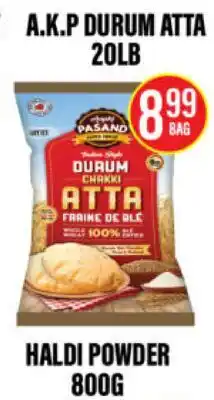 Noble Fresh Foods A.K.P DURUM ATTA 20LB offer