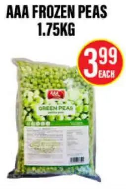 Noble Fresh Foods AAA FROZEN PEAS offer