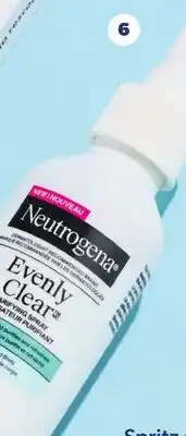 Real Canadian Superstore NEUTROGENA EVENLY CLEAR CLARIFYING SPRAY, 118 ML offer