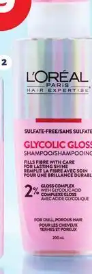 Real Canadian Superstore L'ORÉAL GLYCOLIC GLOSS SHAMPOO offer