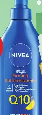 Real Canadian Superstore NIVEA Q10 FIRMING BODY MILK offer