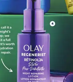 Real Canadian Superstore OLAY REGENERIST RETINOL 24 STARTER NIGHT REPAIRING LOTION offer