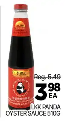 H-Mart LKK PANDA OYSTER SAUCE offer