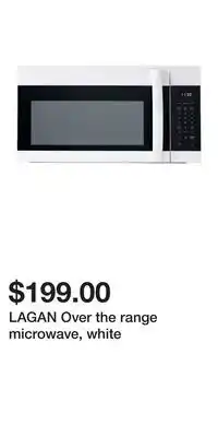 IKEA LAGAN Over the range microwave, white offer