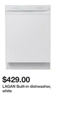 IKEA LAGAN Built-in dishwasher, white offer
