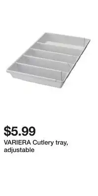 IKEA VARIERA Cutlery tray, adjustable offer
