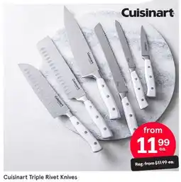 Kitchen Stuff Plus Cuisinart Triple Rivet Knives offer