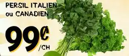 Marche Salaberry PERSIL ITALIEN ou CANADIEN offer
