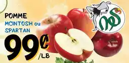 Marche Salaberry POMME MCINTOSH ou SPARTAN offer