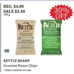 The Big Carrot KETTLE BRAND Gourmet Potato Chips offer