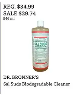 The Big Carrot DR. BRONNER'S Sal Suds Biodegradable Cleaner offer