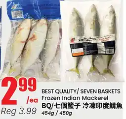 Btrust Supermarket BEST QUALITY/ SEVEN BASKETS Frozen Indian Mackerel offer