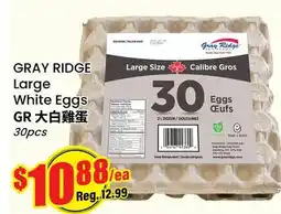 Btrust Supermarket GRAY RIDGE Large White Eggs offer