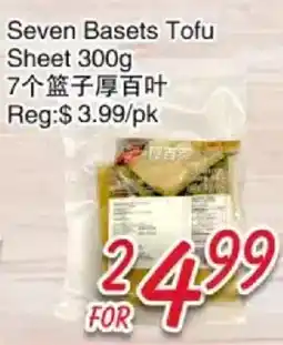 Foody Mart Seven Bases Tofu Sheet offer