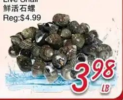 Foody Mart Live Snail offer