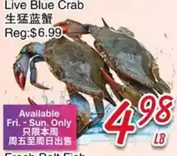 Foody Mart Live Blue Crab offer