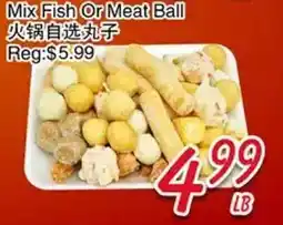 Foody Mart Mix Fish Or Meat Ball offer