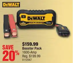 PartSource DEWALT Booster Pack offer