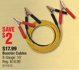 PartSource Booster Cables offer