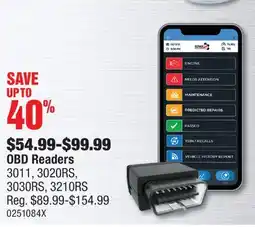 PartSource OBD Readers offer