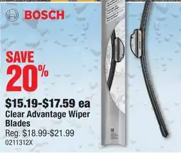 PartSource Clear Advantage Wiper Blades offer