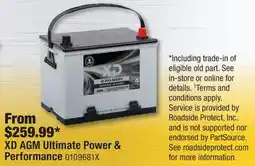 PartSource XD AGM Ultimate Power & Performance offer