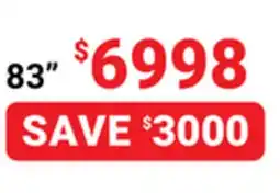 Visions Electronics LG OLED evo AI 83 W6 SERIES 4K Smart TV offer