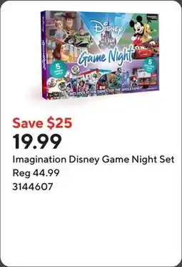 Staples Imagination Disney Game Night Set offer