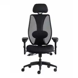 Staples Gry Mattr+ergoCentric sCentric Task Chair Black offer