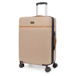 Staples Bugatti Cannes Collection 26.50 Hardside Spinner Luggage - Taupe offer