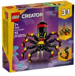 Staples LEGO Creator Wild Animal Surprising Spider - 153 Pieces offer