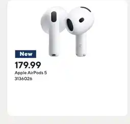 Staples Apple AirPods 5 offer