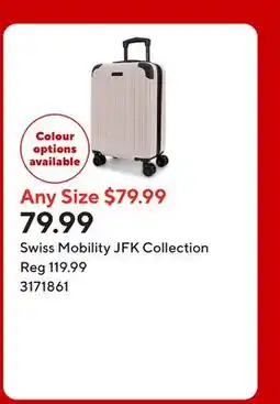 Staples Swiss Mobility JFK Collection 21.75 Hardside Carry-on - Dessert Grey offer