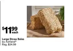 Michaels Large Straw Bales by Ashland offer