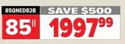 2001 Audio Video 85QNED82B 85 LG TV 4K QUANTUM DOT 120HZ offer