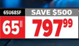 2001 Audio Video 65U68SF 65 Hisense MINI-LED 144HZ 1200 NIT offer