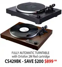 2001 Audio Video FULLY AUTOMATIC TURNTABLE offer