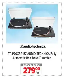 2001 Audio Video ATLP70XBG BZ Fully Automatic Belt-Drive Turntable offer