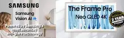 2001 Audio Video QN55LS03HWFXZC - 55 4K THE FRAME PRO AI TV offer
