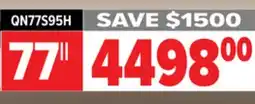 2001 Audio Video QN77S95HAFXZC - 77 4K OLED AI TV HDR PRO offer