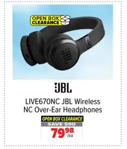 2001 Audio Video JBL LIVE670NC JBL Wireless NC Over-Ear Headphones offer