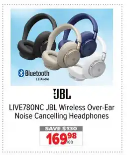 2001 Audio Video LIVE780NC JBL Wireless Over-Ear Noise Cancelling Headphones offer