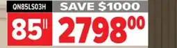 2001 Audio Video QN85LS03H 85 4K THE FRAME PRO AI TV offer