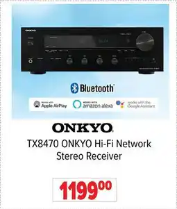 2001 Audio Video TX8470 ONKYO Hi-Fi Network Stereo Receiver offer